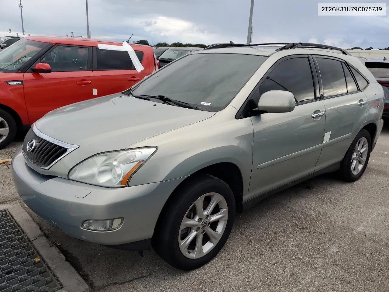 2009 Lexus Rx 350 VIN: 2T2GK31U79C075739 Lot: 74526754