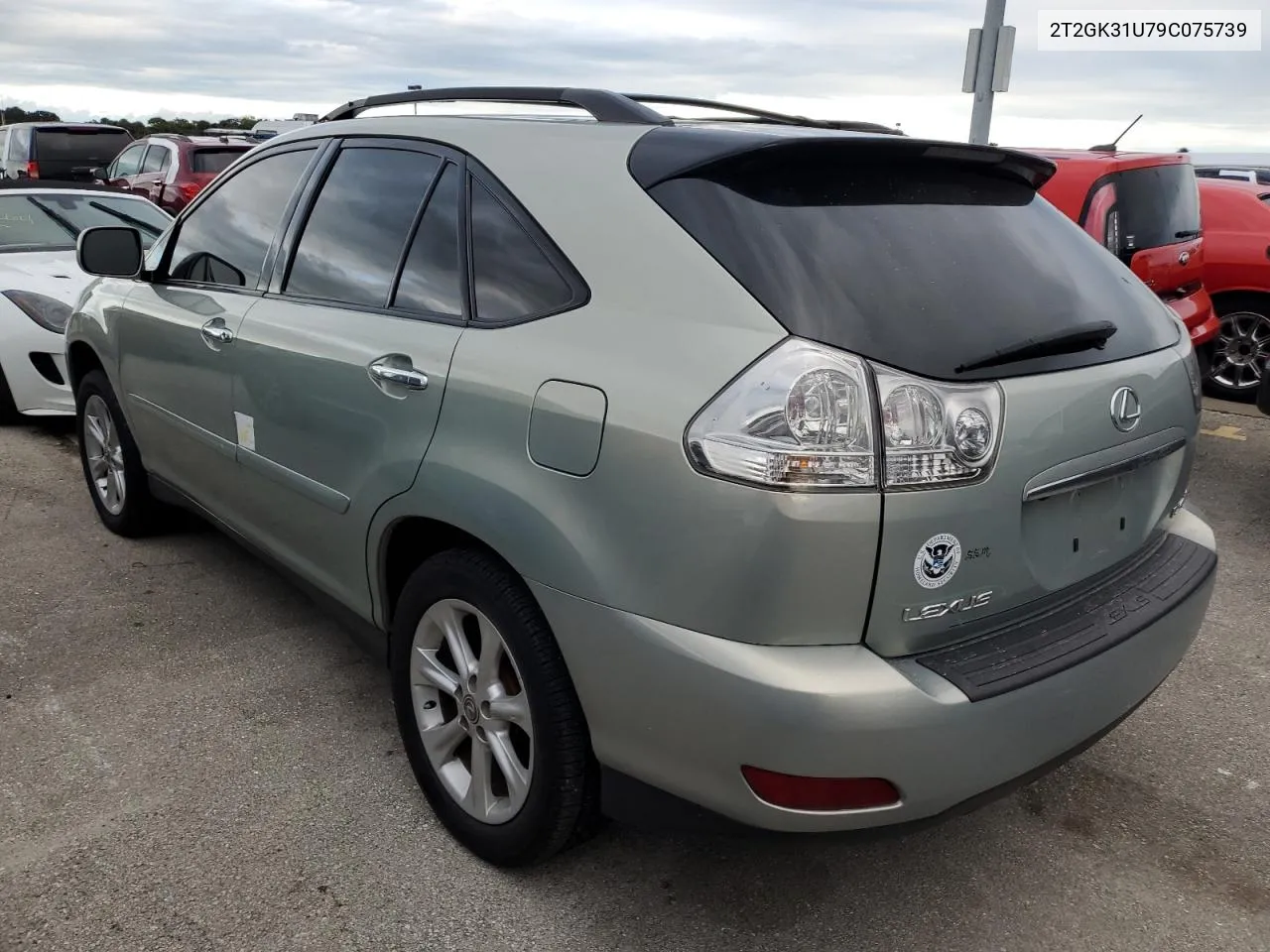 2009 Lexus Rx 350 VIN: 2T2GK31U79C075739 Lot: 74526754