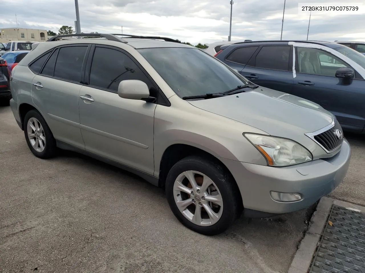 2009 Lexus Rx 350 VIN: 2T2GK31U79C075739 Lot: 74526754