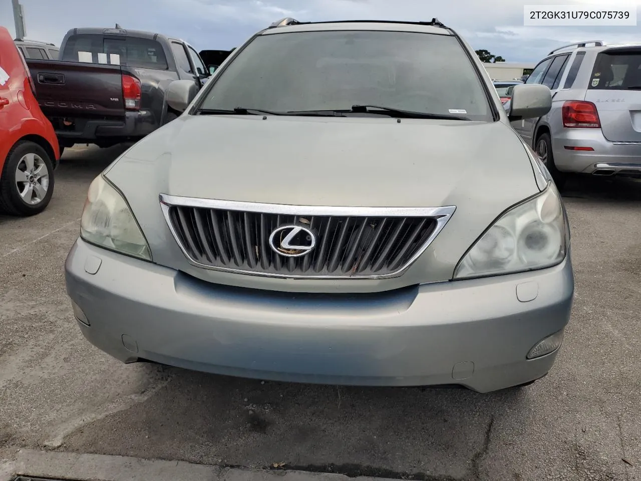 2009 Lexus Rx 350 VIN: 2T2GK31U79C075739 Lot: 74526754