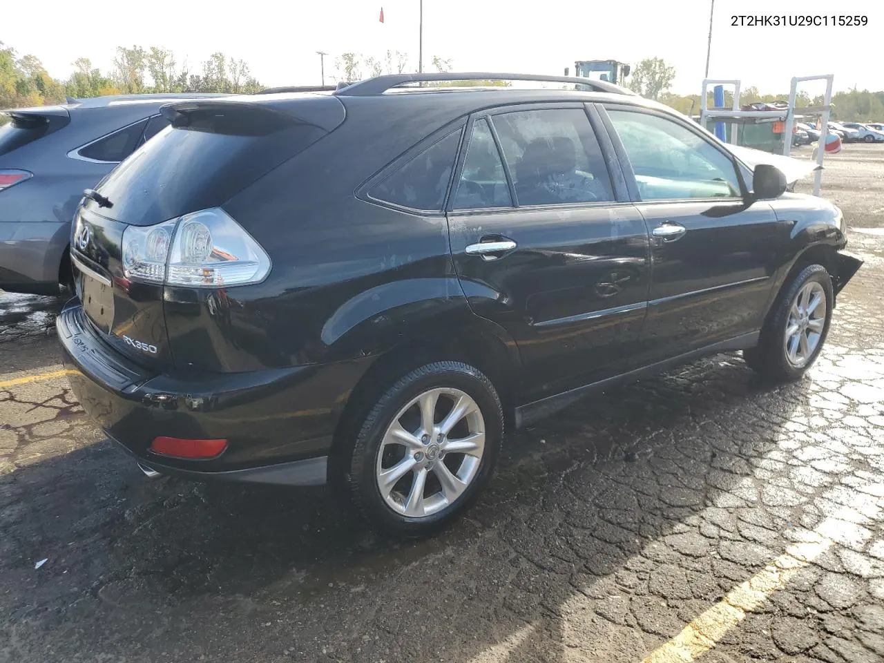 2009 Lexus Rx 350 VIN: 2T2HK31U29C115259 Lot: 74659074