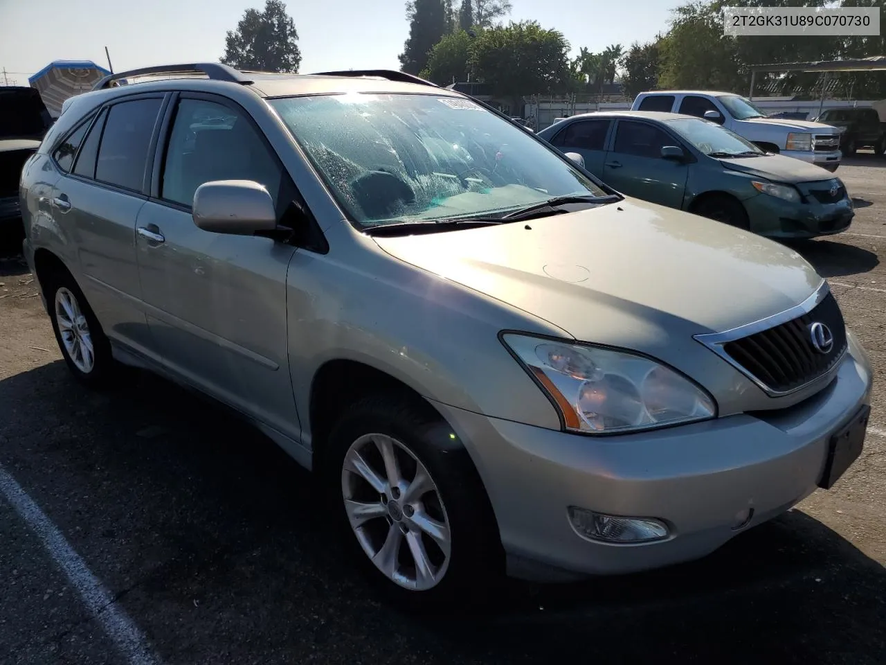 2009 Lexus Rx 350 VIN: 2T2GK31U89C070730 Lot: 74846094