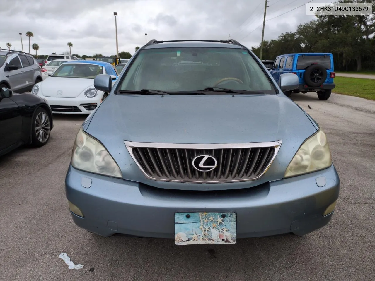 2009 Lexus Rx 350 VIN: 2T2HK31U49C133679 Lot: 74968804