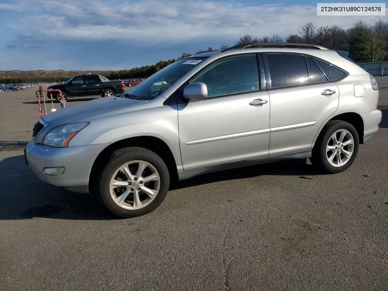 2009 Lexus Rx 350 VIN: 2T2HK31U89C124578 Lot: 75115874