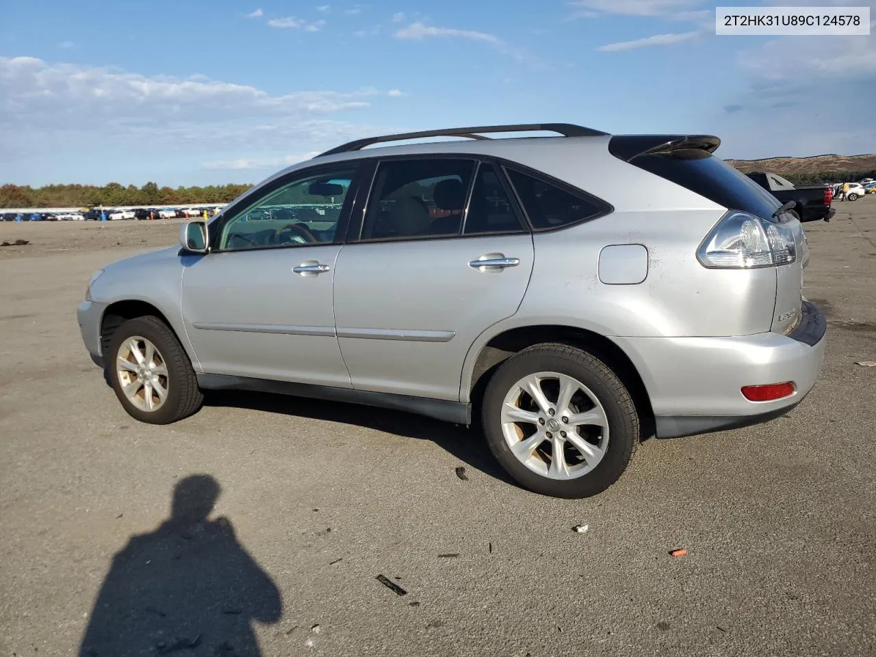 2009 Lexus Rx 350 VIN: 2T2HK31U89C124578 Lot: 75115874