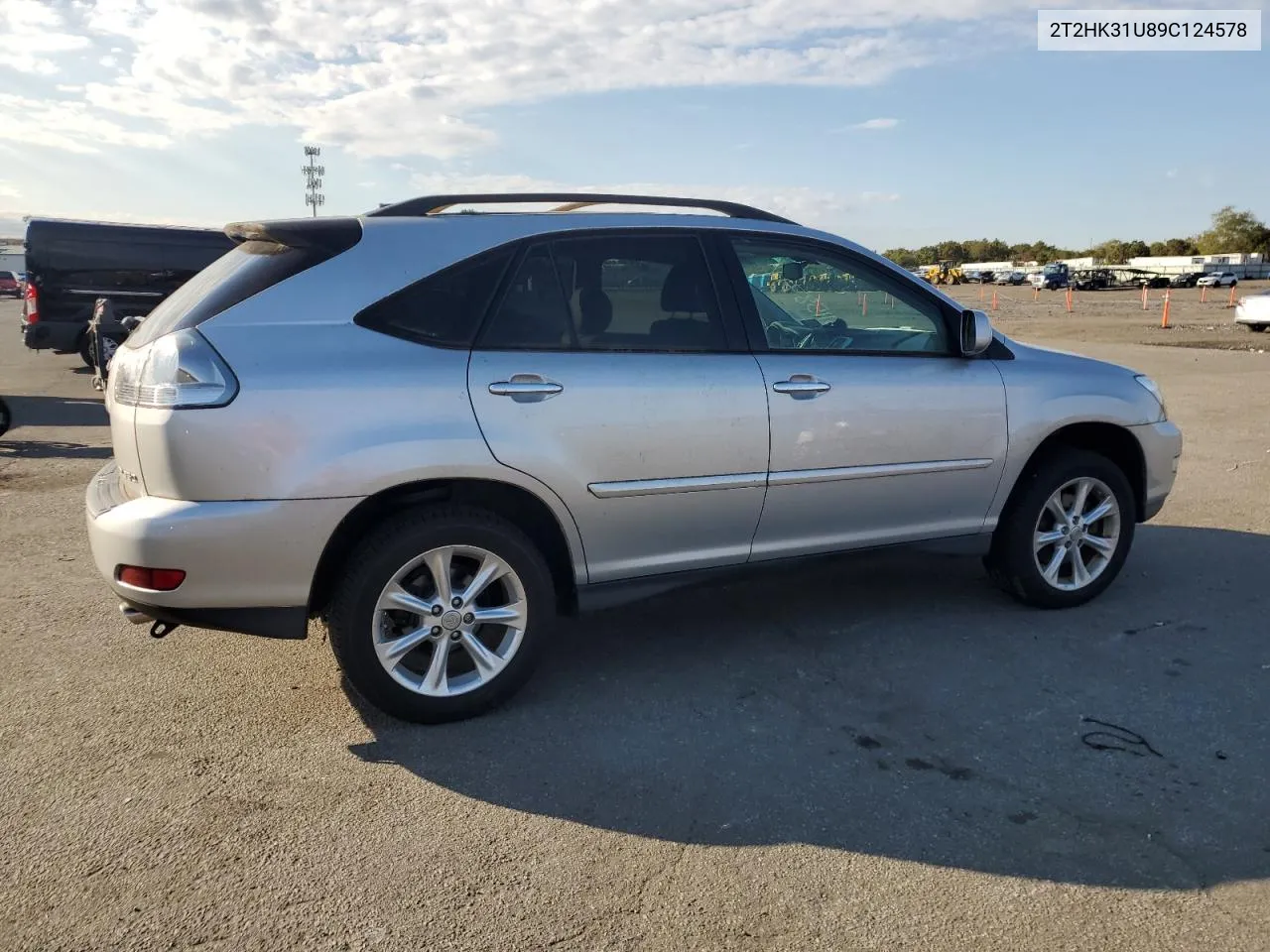 2009 Lexus Rx 350 VIN: 2T2HK31U89C124578 Lot: 75115874