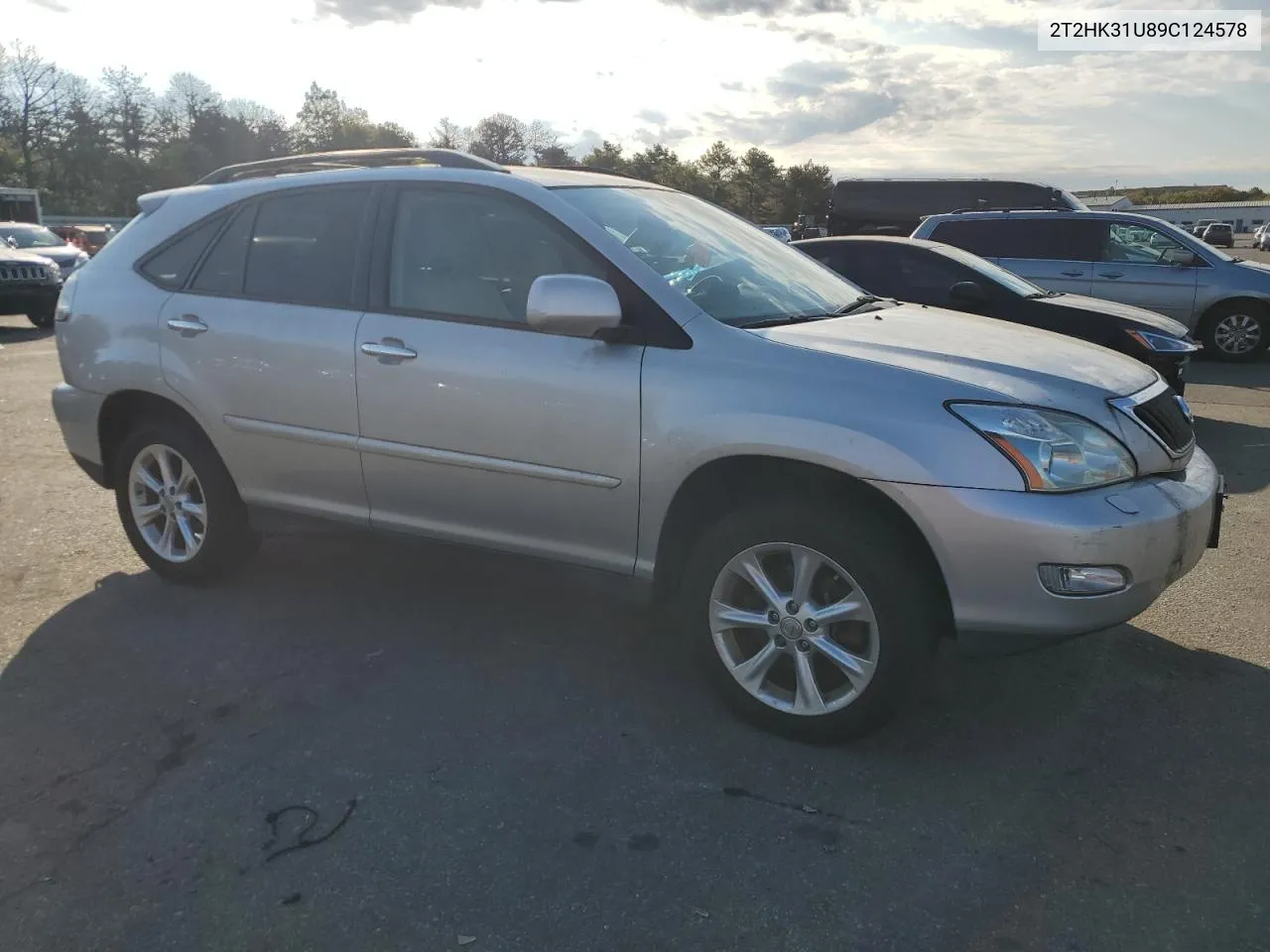 2009 Lexus Rx 350 VIN: 2T2HK31U89C124578 Lot: 75115874