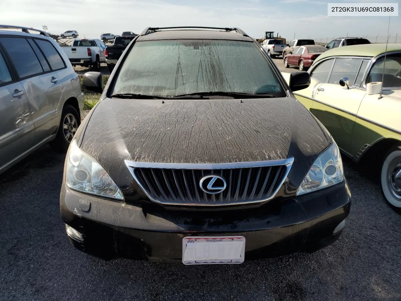 2009 Lexus Rx 350 VIN: 2T2GK31U69C081368 Lot: 75449224