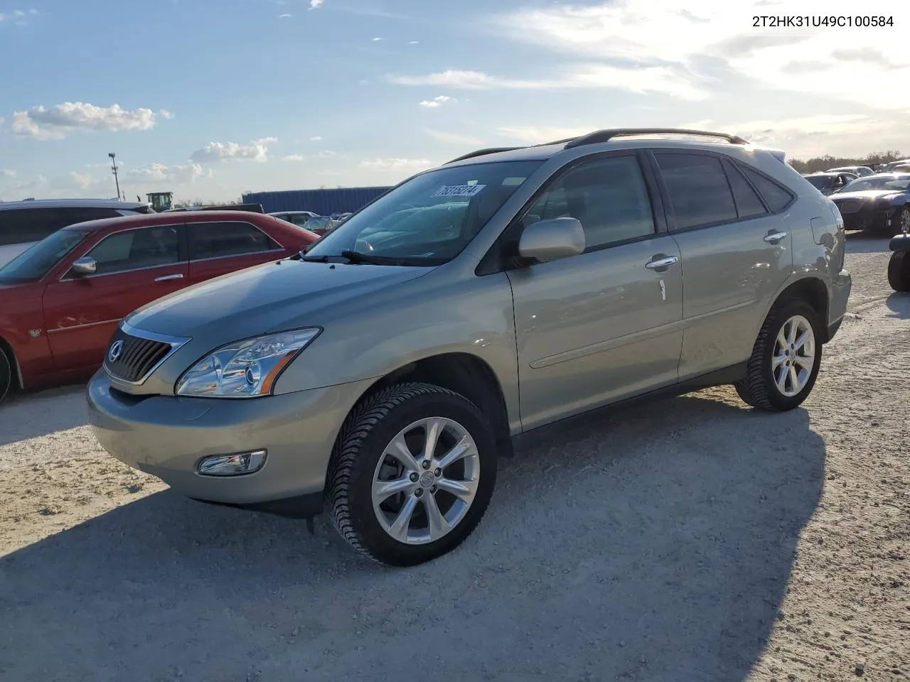 2009 Lexus Rx 350 VIN: 2T2HK31U49C100584 Lot: 76315274