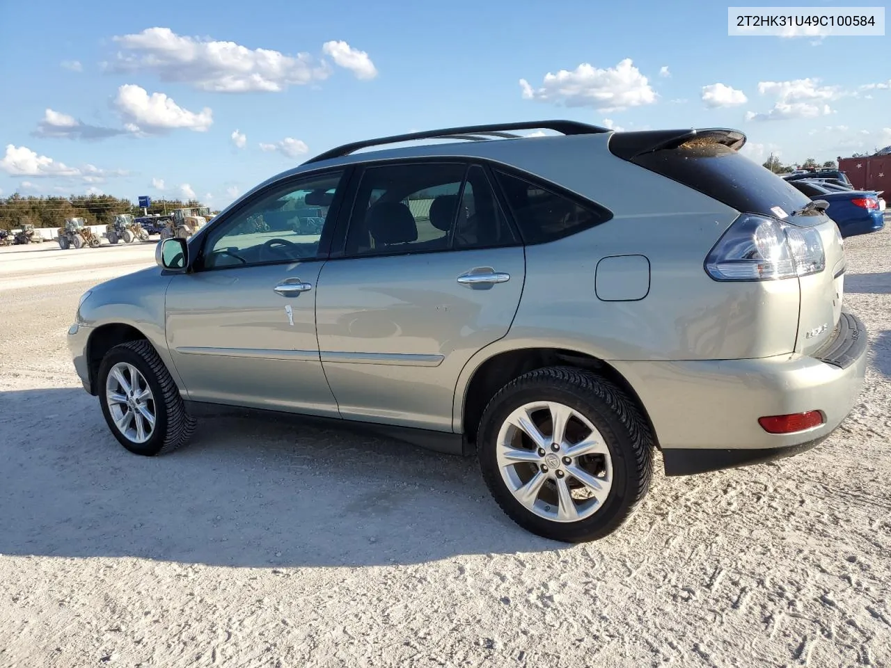 2009 Lexus Rx 350 VIN: 2T2HK31U49C100584 Lot: 76315274