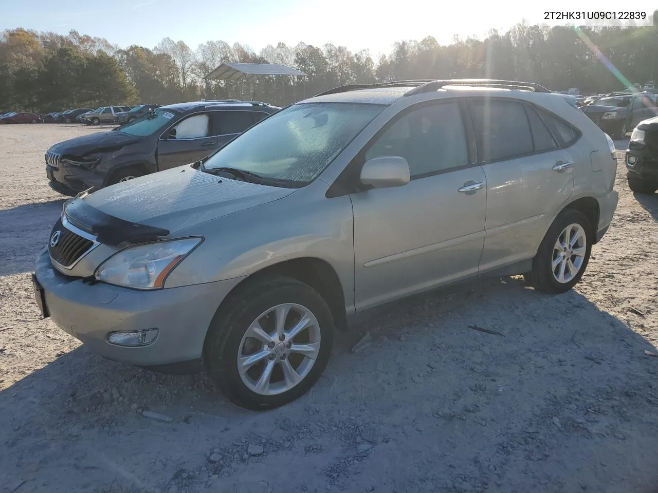 2009 Lexus Rx 350 VIN: 2T2HK31U09C122839 Lot: 76717324