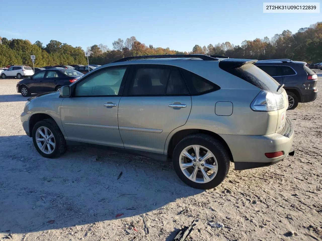 2009 Lexus Rx 350 VIN: 2T2HK31U09C122839 Lot: 76717324