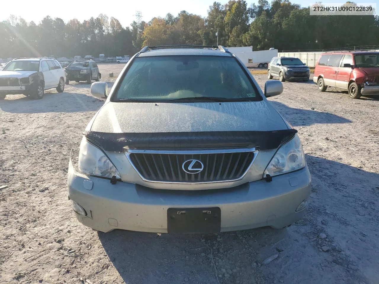 2009 Lexus Rx 350 VIN: 2T2HK31U09C122839 Lot: 76717324