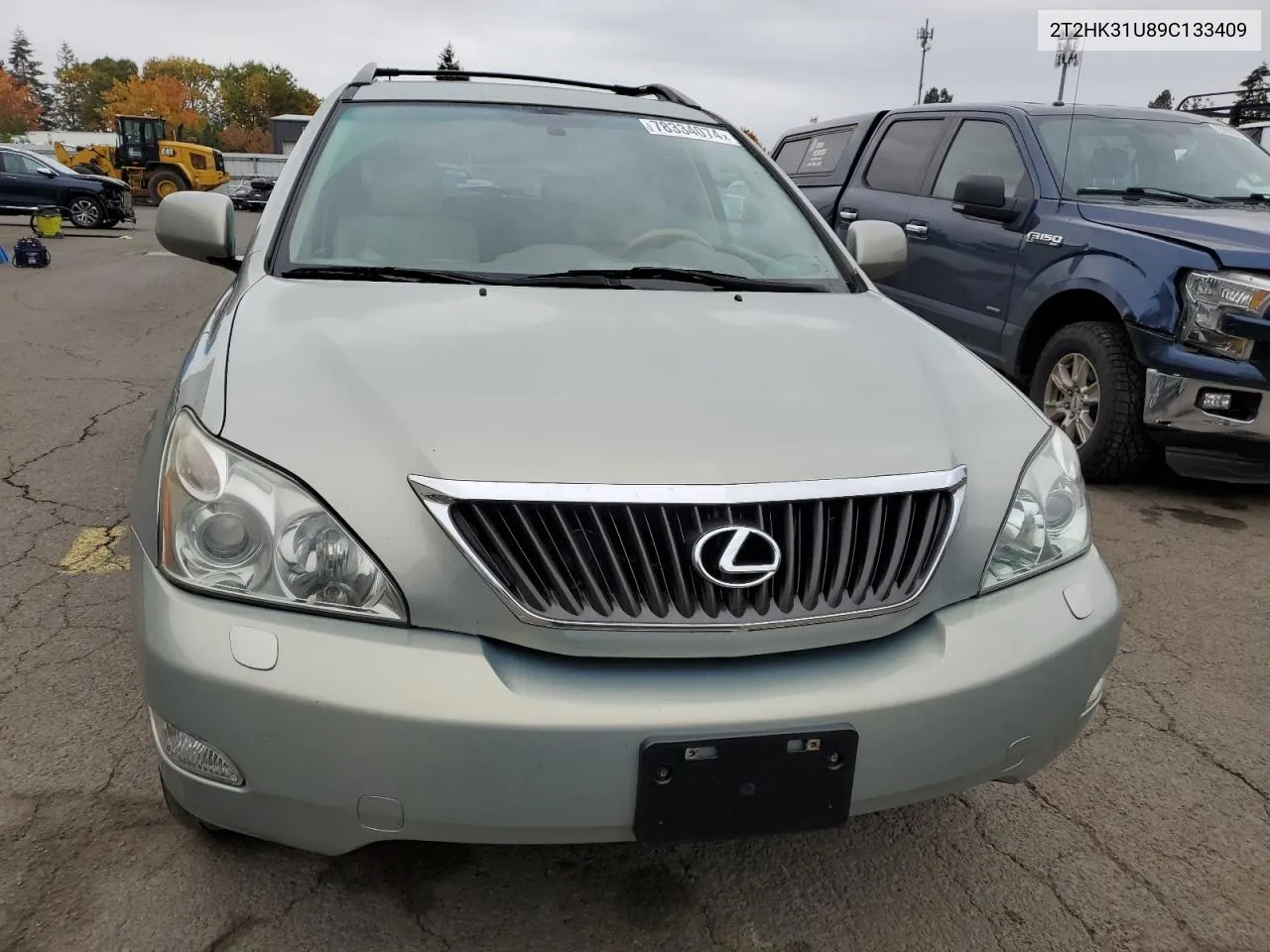 2009 Lexus Rx 350 VIN: 2T2HK31U89C133409 Lot: 78334074