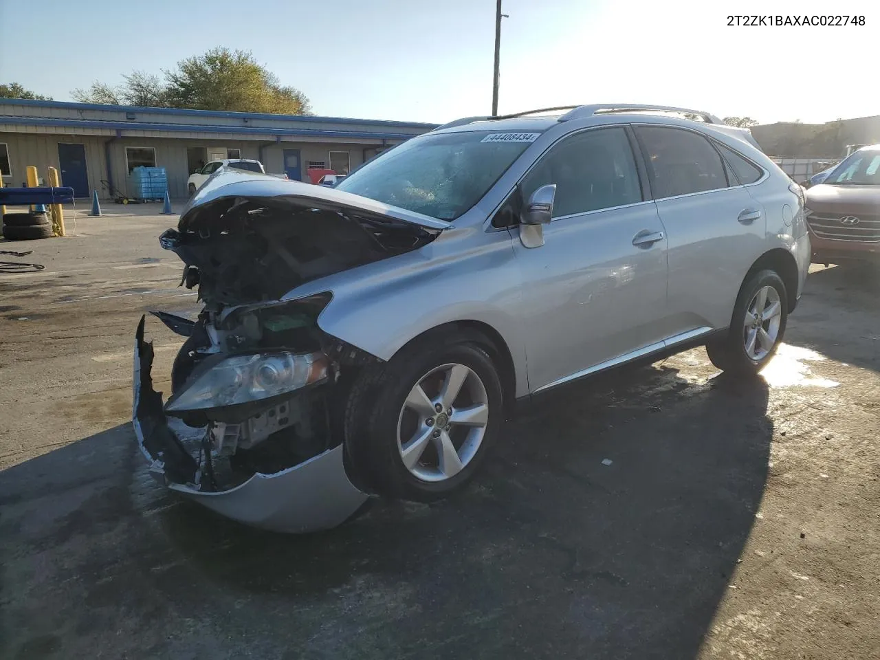 2010 Lexus Rx 350 VIN: 2T2ZK1BAXAC022748 Lot: 44408434