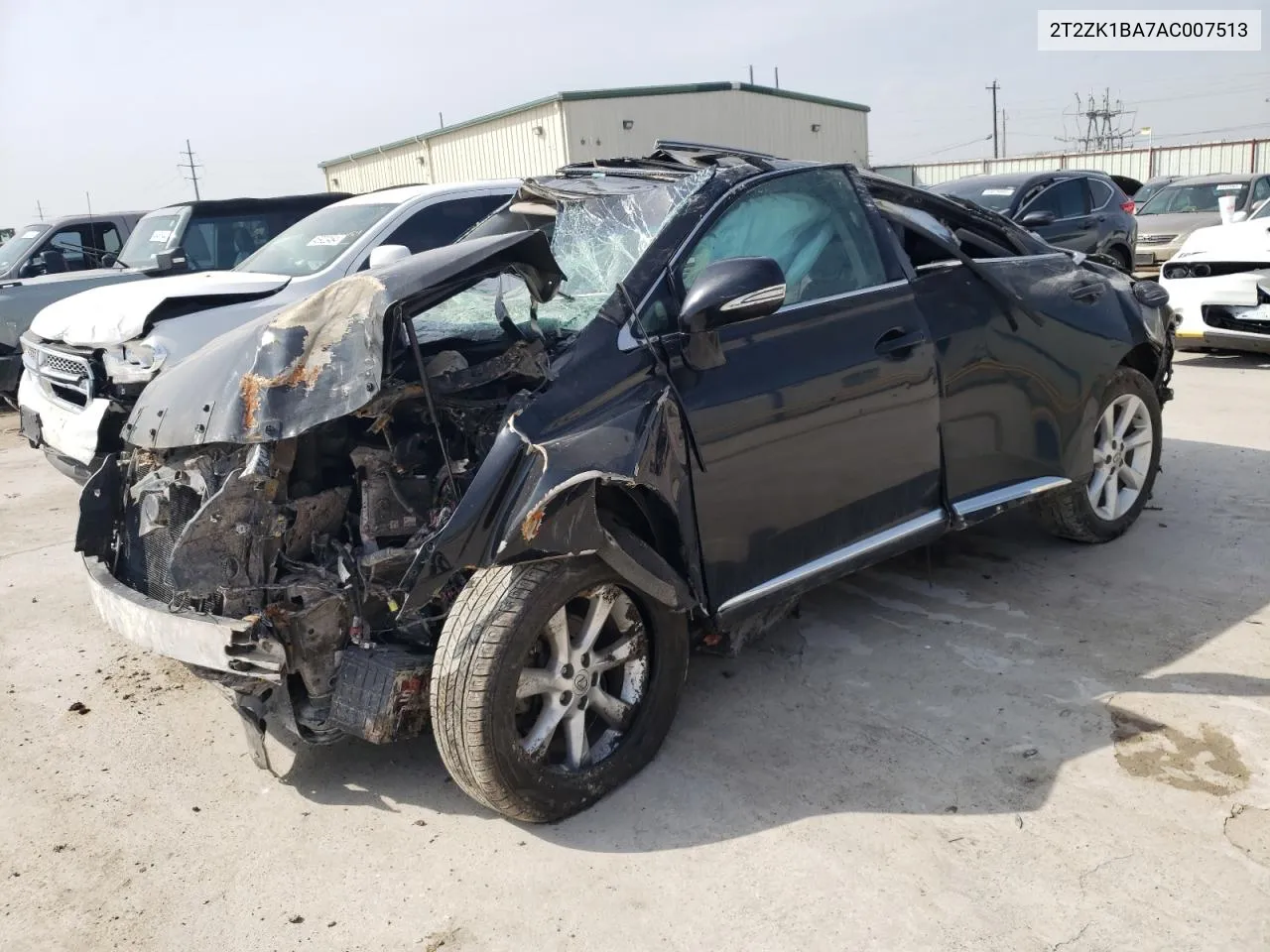 2010 Lexus Rx 350 VIN: 2T2ZK1BA7AC007513 Lot: 45748194