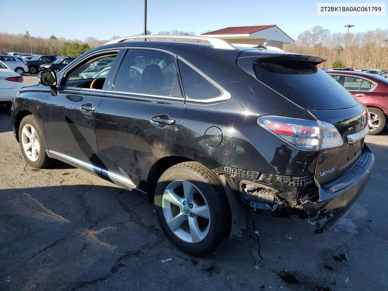 2010 Lexus Rx 350 VIN: 2T2BK1BA0AC061799 Lot: 46648114