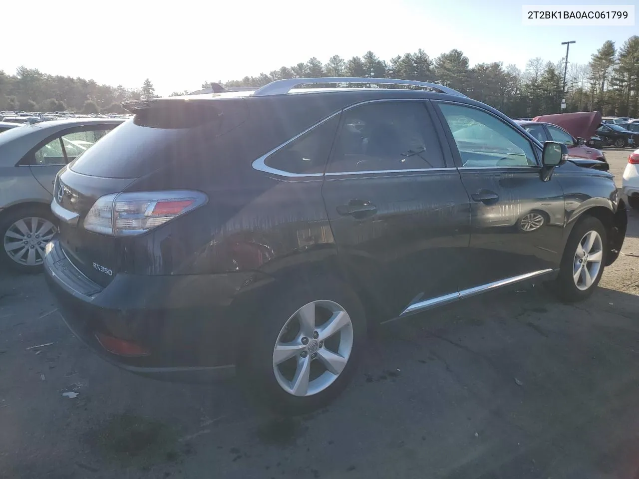 2010 Lexus Rx 350 VIN: 2T2BK1BA0AC061799 Lot: 46648114