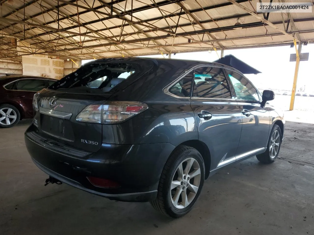 2T2ZK1BA0AC001424 2010 Lexus Rx 350