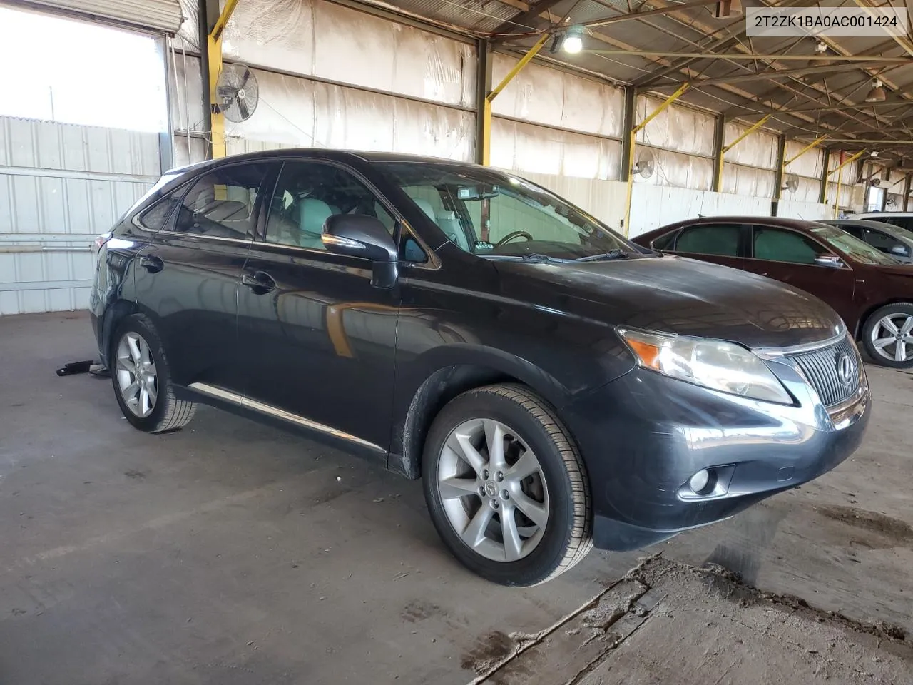 2010 Lexus Rx 350 VIN: 2T2ZK1BA0AC001424 Lot: 49375294