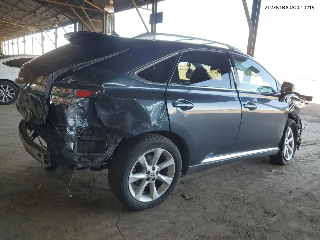 2T2ZK1BA0AC010219 2010 Lexus Rx 350