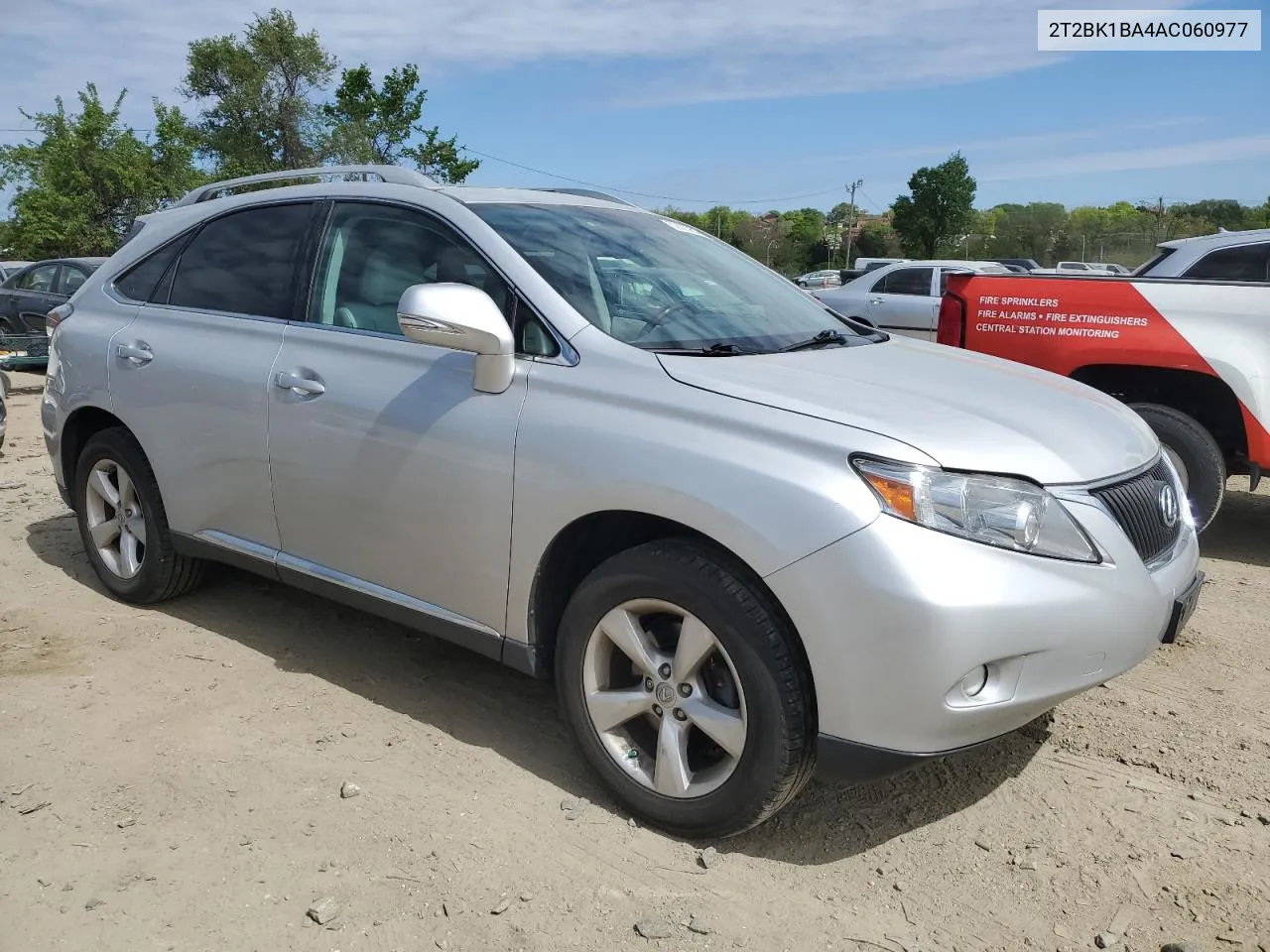 2010 Lexus Rx 350 VIN: 2T2BK1BA4AC060977 Lot: 52603964