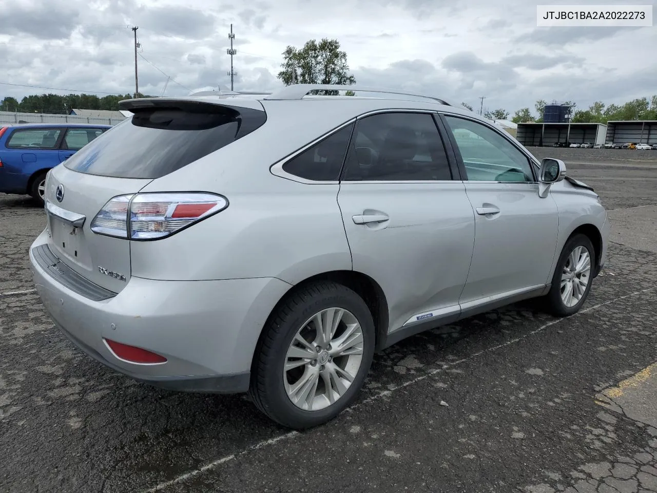 2010 Lexus Rx 450 VIN: JTJBC1BA2A2022273 Lot: 57465834