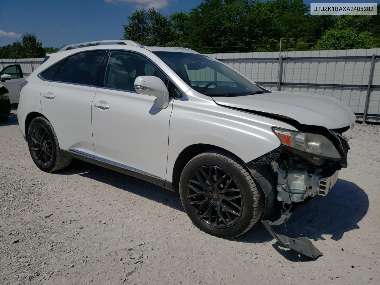 2010 Lexus Rx 350 VIN: JTJZK1BAXA2405282 Lot: 58539864