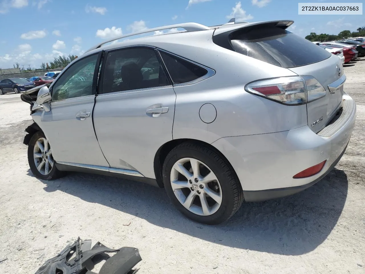 2010 Lexus Rx 350 VIN: 2T2ZK1BA0AC037663 Lot: 59099374