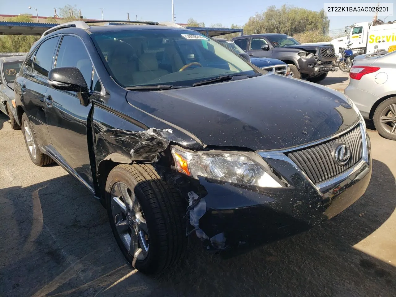 2T2ZK1BA5AC028201 2010 Lexus Rx 350