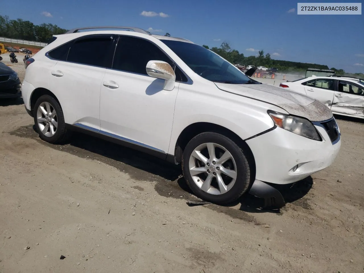 2010 Lexus Rx 350 VIN: 2T2ZK1BA9AC035488 Lot: 59687384