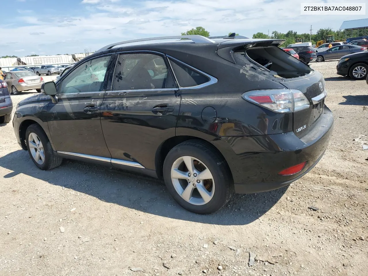 2010 Lexus Rx 350 VIN: 2T2BK1BA7AC048807 Lot: 61029654