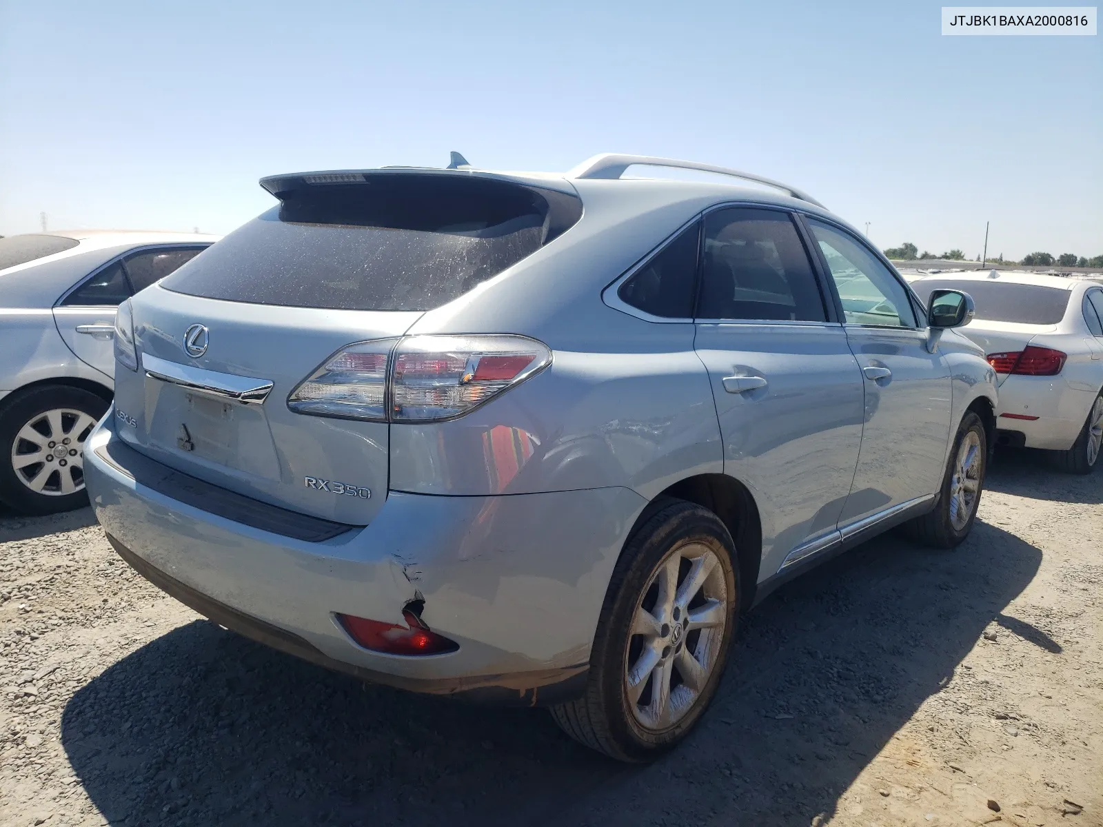 JTJBK1BAXA2000816 2010 Lexus Rx 350