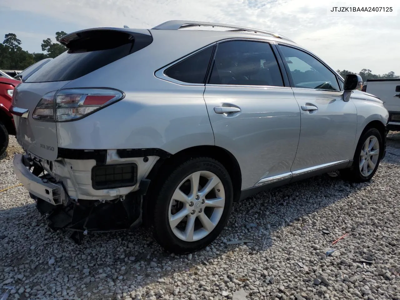 2010 Lexus Rx 350 VIN: JTJZK1BA4A2407125 Lot: 61547444