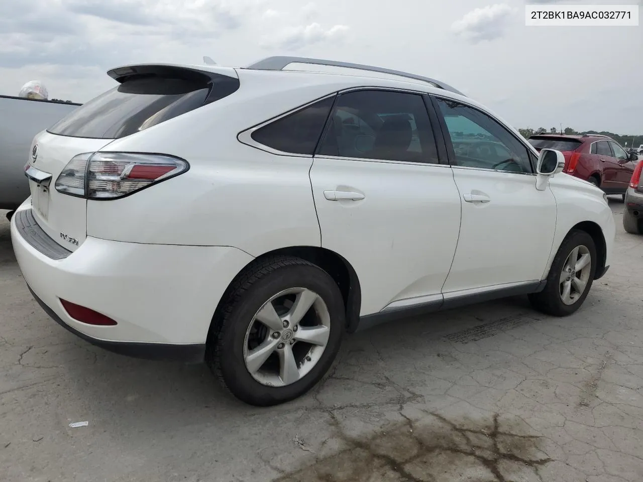 2010 Lexus Rx 350 VIN: 2T2BK1BA9AC032771 Lot: 62801634