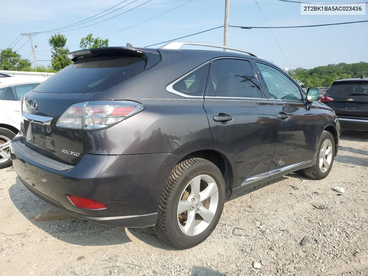 2010 Lexus Rx 350 VIN: 2T2BK1BA5AC023436 Lot: 63349994