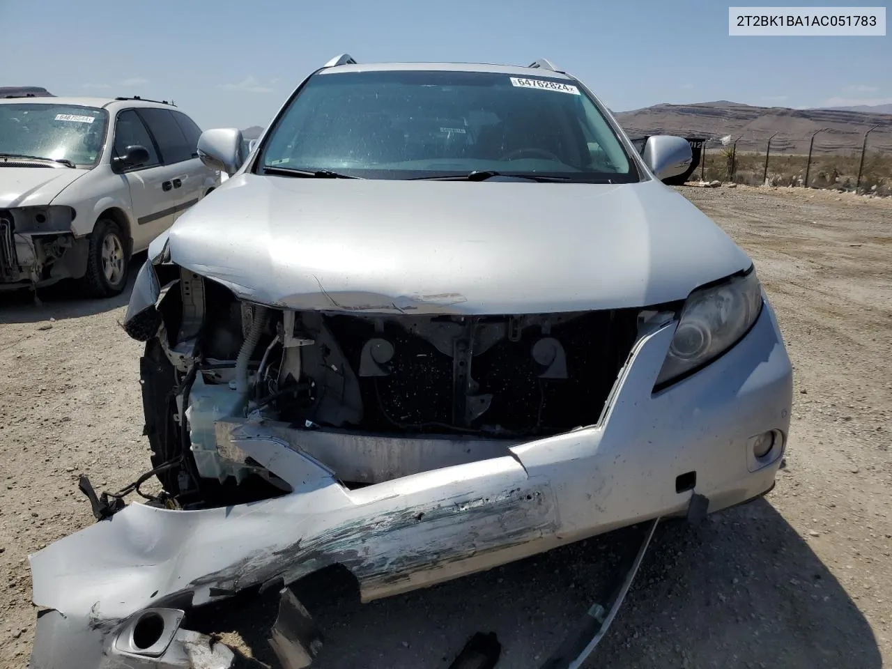 2010 Lexus Rx 350 VIN: 2T2BK1BA1AC051783 Lot: 64762824