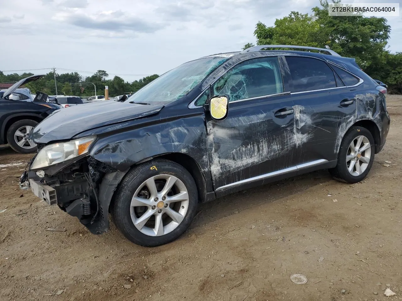 2T2BK1BA5AC064004 2010 Lexus Rx 350