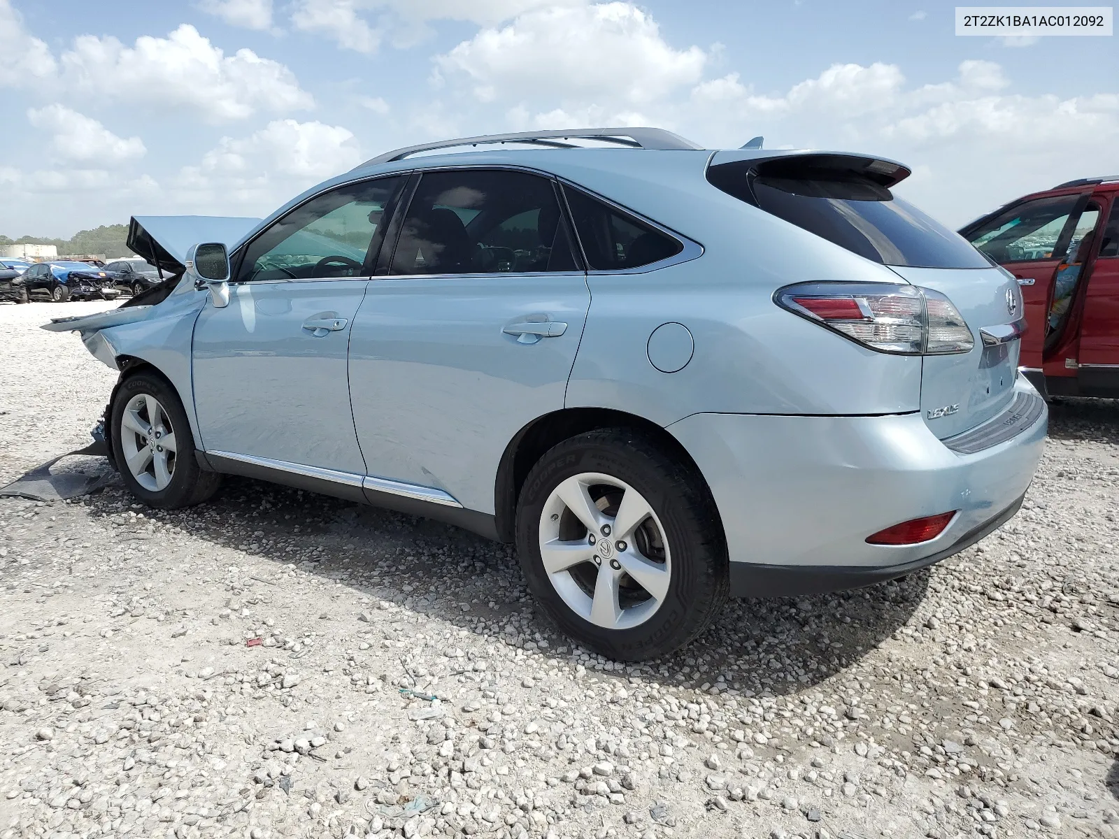 2010 Lexus Rx 350 VIN: 2T2ZK1BA1AC012092 Lot: 65433424