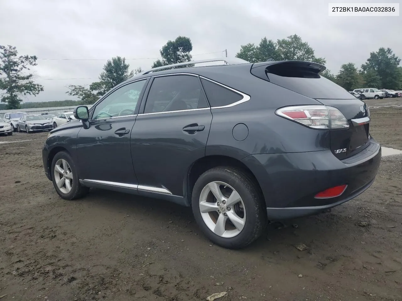 2010 Lexus Rx 350 VIN: 2T2BK1BA0AC032836 Lot: 66410004