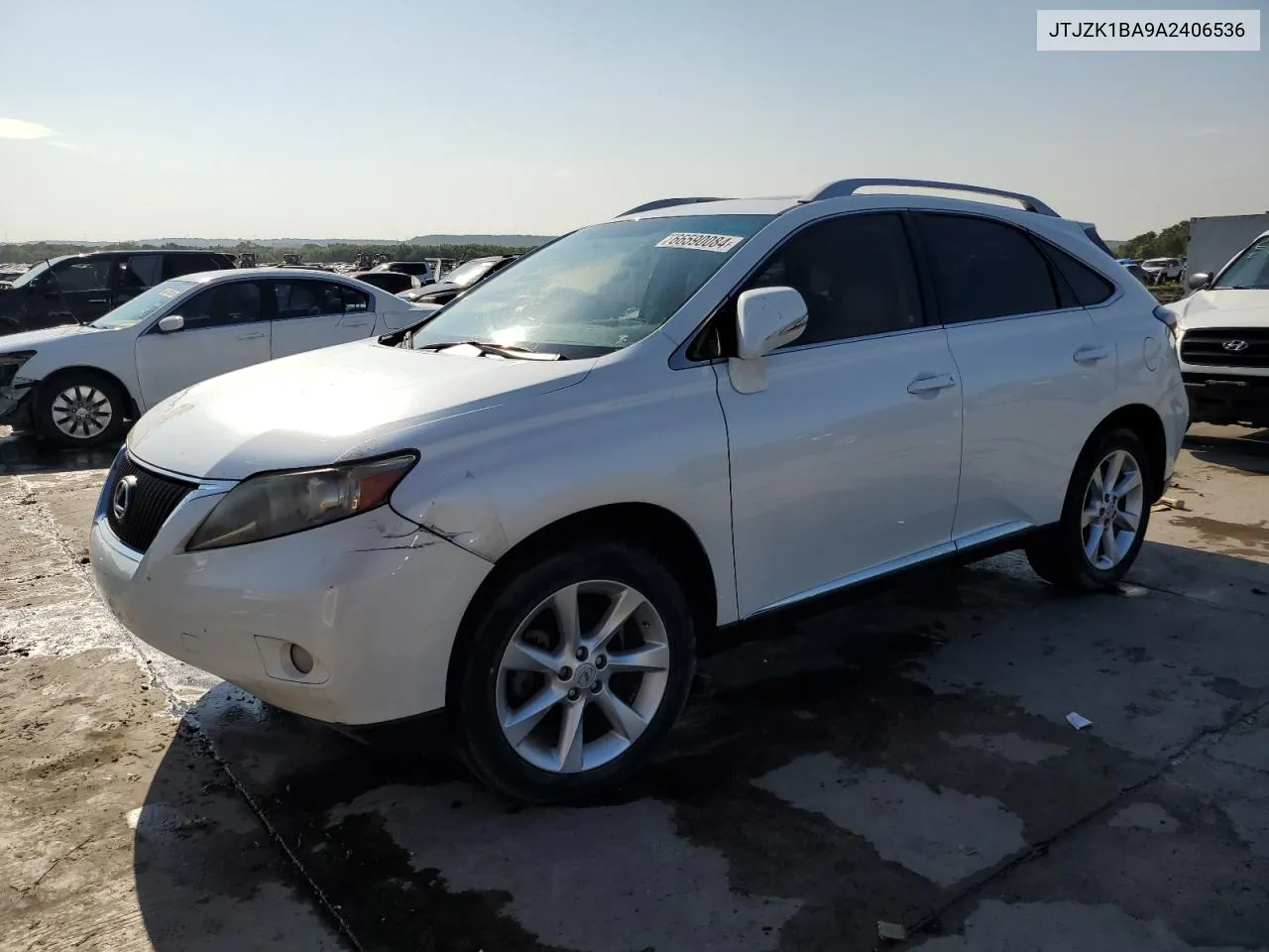 2010 Lexus Rx 350 VIN: JTJZK1BA9A2406536 Lot: 66590084