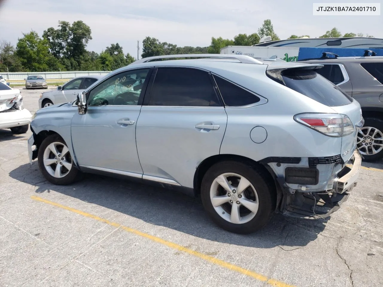 2010 Lexus Rx 350 VIN: JTJZK1BA7A2401710 Lot: 66803504