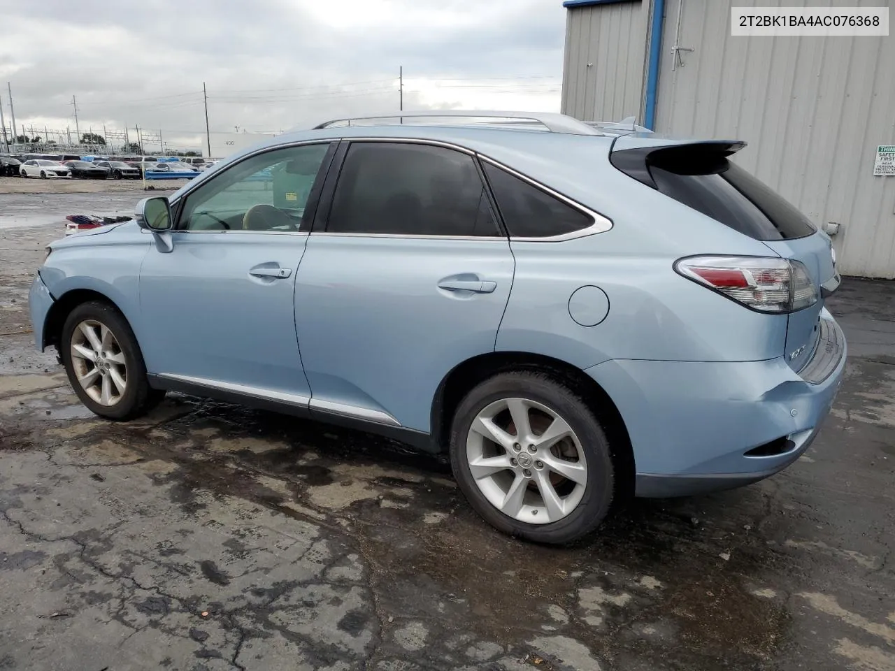 2010 Lexus Rx 350 VIN: 2T2BK1BA4AC076368 Lot: 66894524