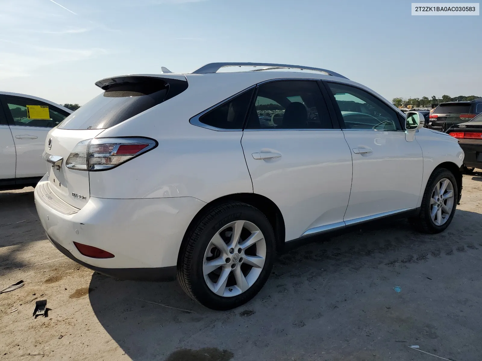 2T2ZK1BA0AC030583 2010 Lexus Rx 350