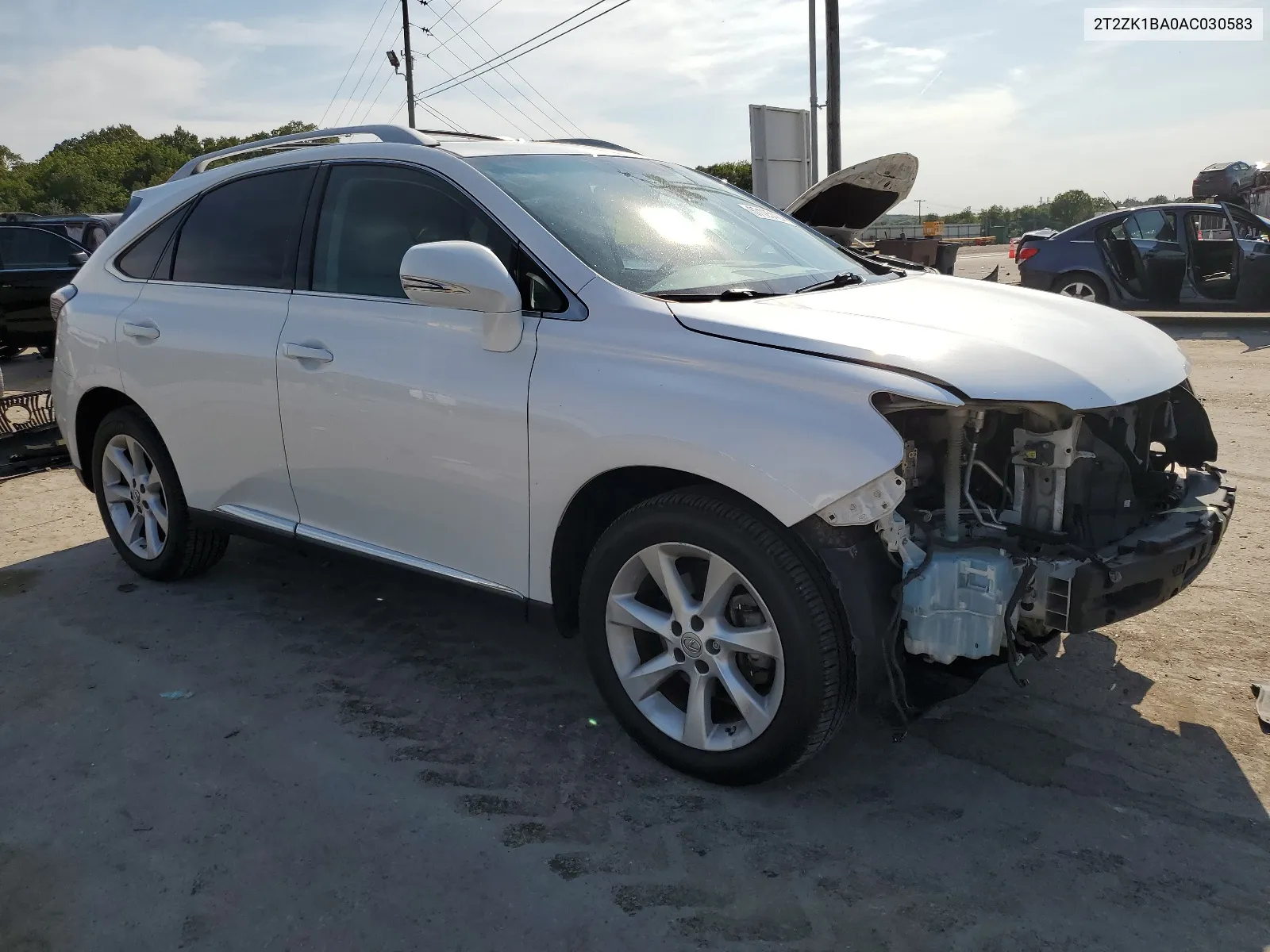 2T2ZK1BA0AC030583 2010 Lexus Rx 350