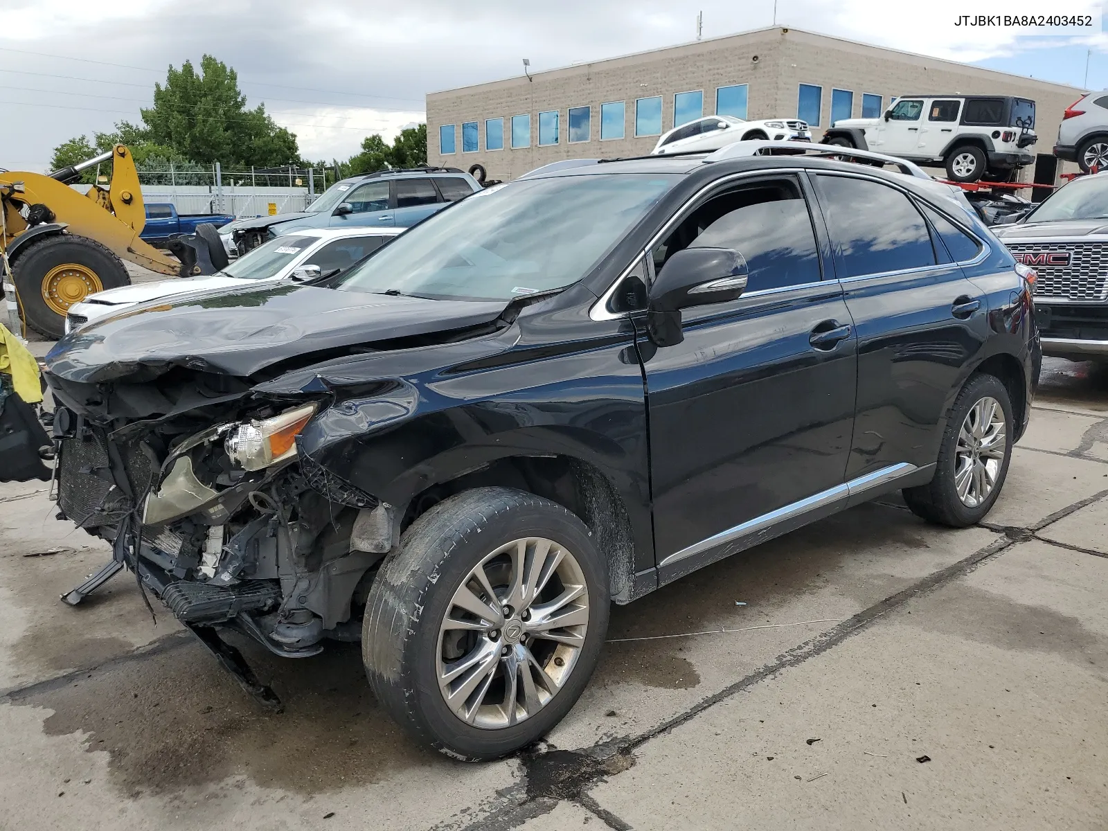 2010 Lexus Rx 350 VIN: JTJBK1BA8A2403452 Lot: 67198594