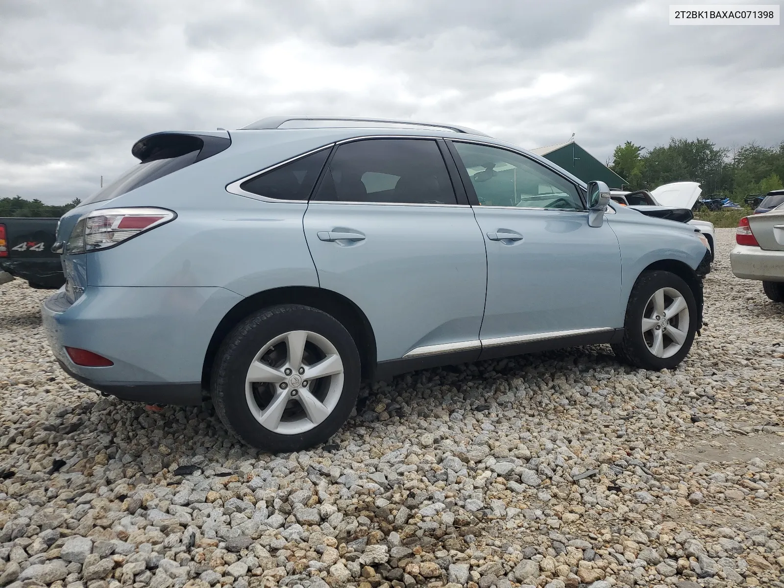 2010 Lexus Rx 350 VIN: 2T2BK1BAXAC071398 Lot: 67741684