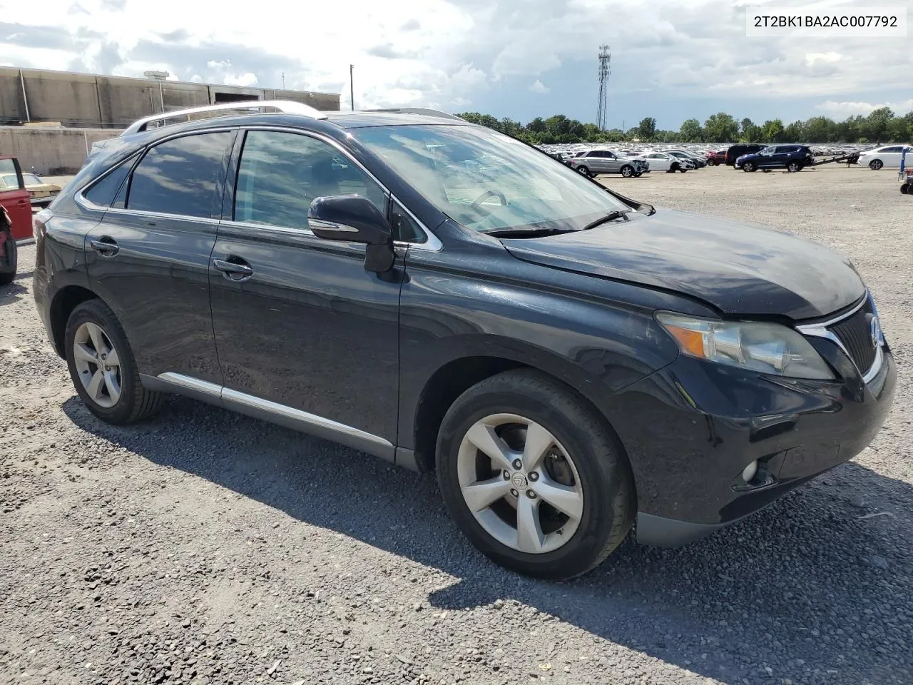 2T2BK1BA2AC007792 2010 Lexus Rx 350