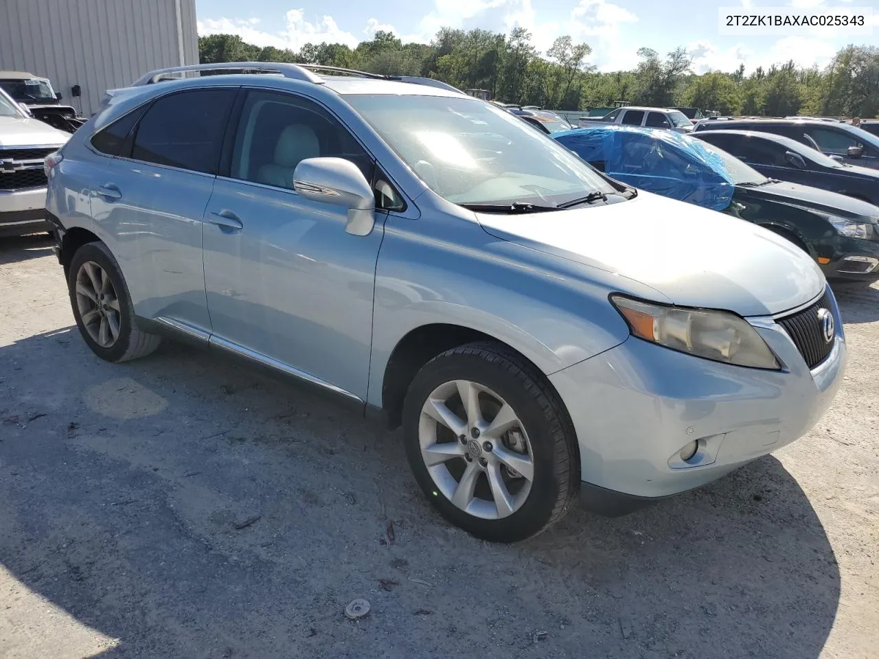 2T2ZK1BAXAC025343 2010 Lexus Rx 350