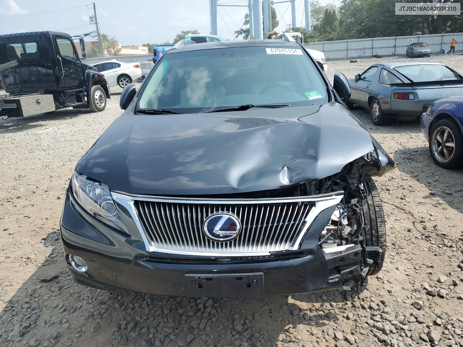 JTJBC1BA0A2008310 2010 Lexus Rx 450H